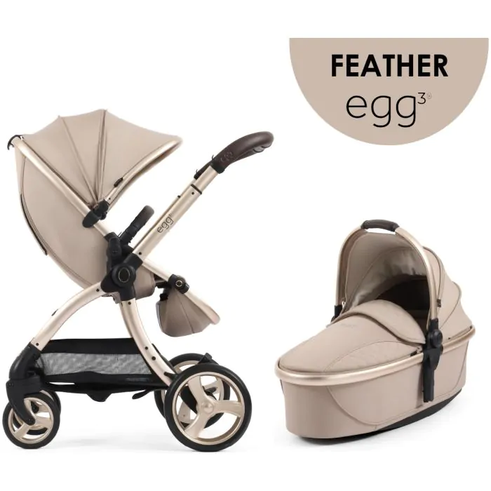 egg3® | Voziček 2v1, Feather