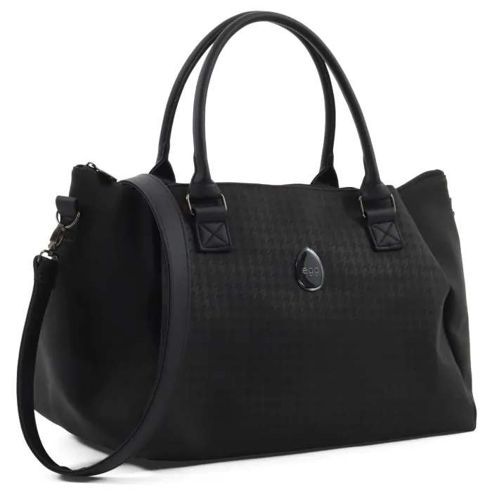 egg3® | Torba za mamice in dojenčke, Special Edition Houndstooth Black