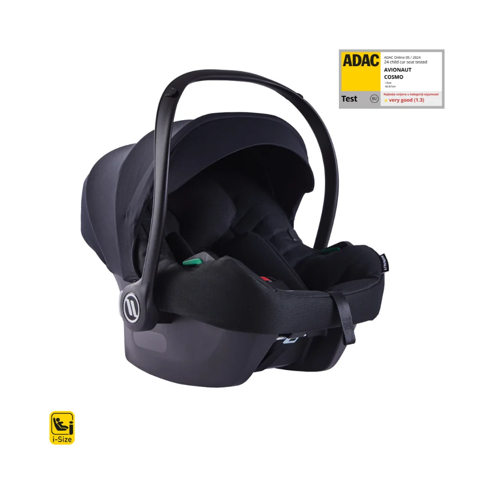 Avionaut | Avtosedež Cosmo 0-13 kg (40-87 cm), C.03 Black