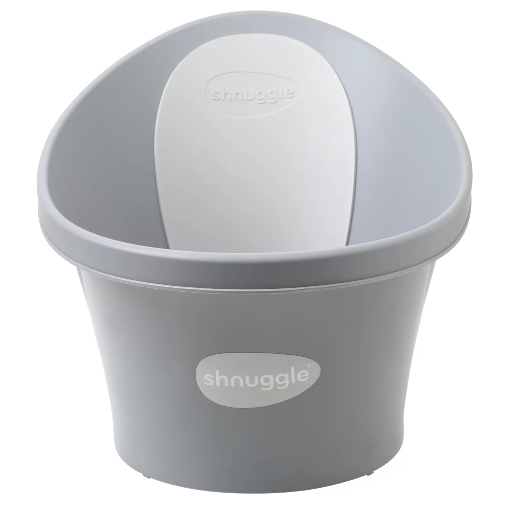 Shnuggle | Kad za novorojenčka, do 12m, pebble grey