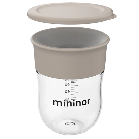 Mininor | Lonček za učenje pitja, Cloudy Morning, 220ml